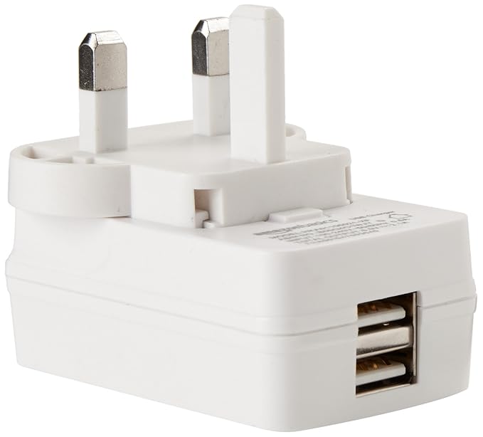 AmazonBasics DualPort USB Wall Charger 2.1 A Amazon.co.uk Electronics