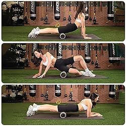 Textured Foam Rollers for Muscle Massage