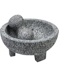 IMUSA USA MEXI-2013 Granite Molcajete Spice Grinder 6-Inch, Gray