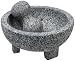 IMUSA USA MEXI-2013 Granite Molcajete Spice Grinder 6-Inch, Gray