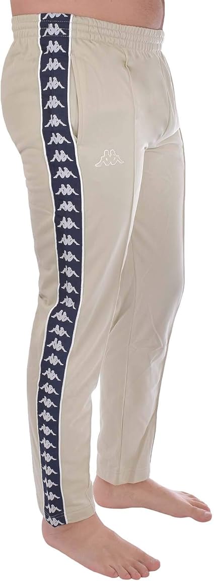 beige kappa tracksuit