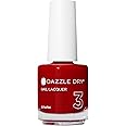 Dazzle Dry Nail Lacquer (Step 3) - Rapid Red - A full coverage classic true red. (0.5 fl oz)