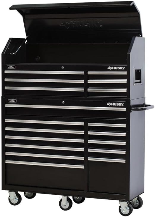 Husky 52 In 18 Drawer Tool Chest And Rolling Tool Cabinet Set