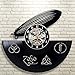 Led Zeppelin Vinyl Wall Clock Art Gift Room Modern Home Record Vintage Decoration