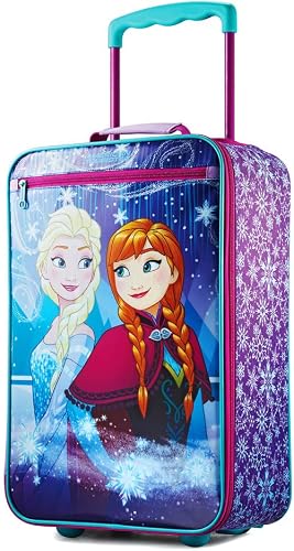 Amazon ディズニー アナと雪の女王 キャリーバッグ ソフト スーツケース キッズ American Tourister アメリカンツーリスター 並行輸入品 American Tourister キャリーケース
