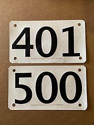 BlueFootedTiming Race Numbers Official Competitor