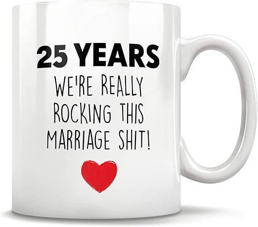 25th anniversary gifts for him amazon