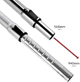 Spares2go Telescopic Bent End Rod Handle Kit for Numatic Henry Hetty Vacuum view 3