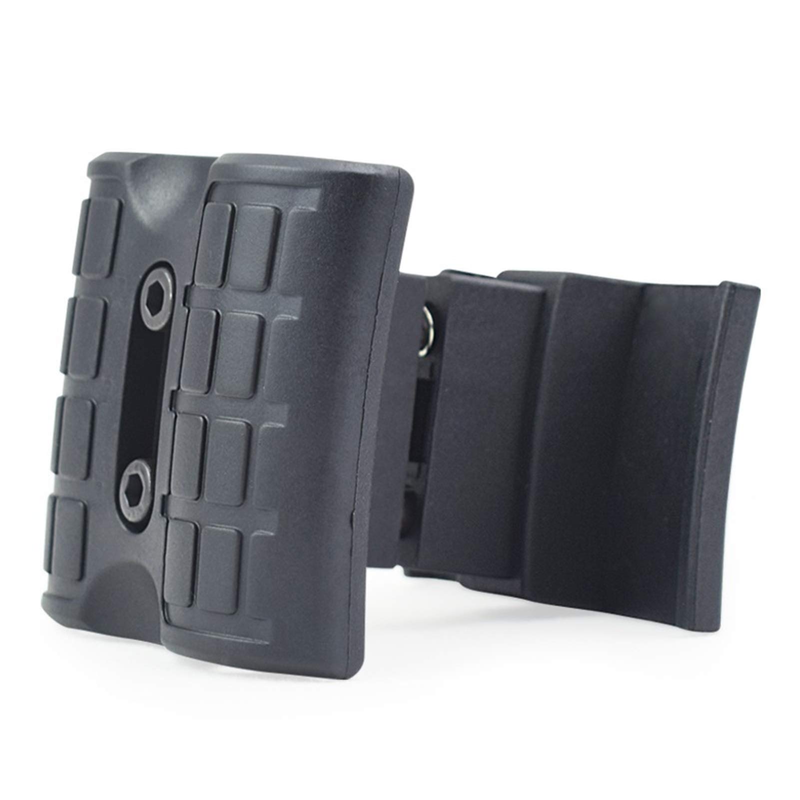 KODENOR Tactical Magazine Clip AR15 M4 AK 47 74 MP5 Parallel Connector Link Airsoft Rifle Mag Coupler Hunting Accessories (Color : MP003-AK-BK)