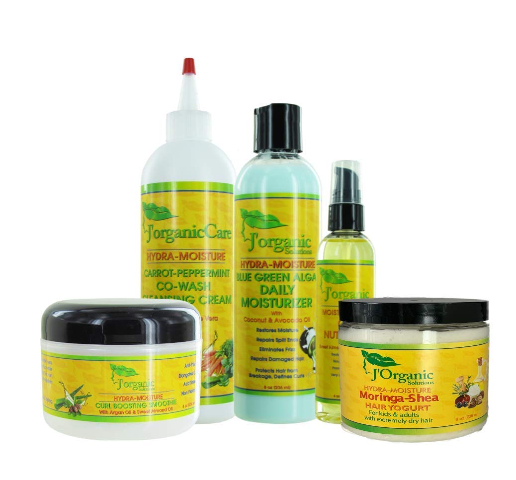 J'Organic Solutions Hydra-Moisture Curls Popping Kit