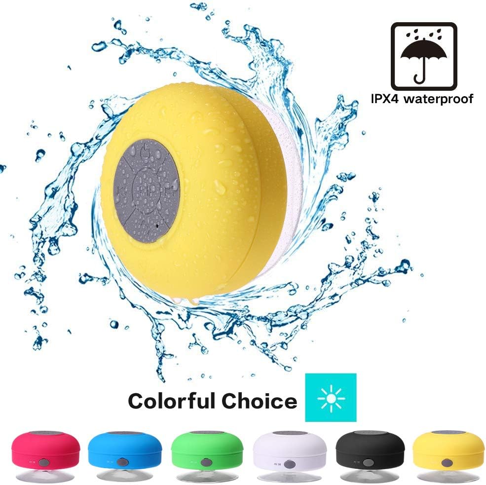 Mini Shower Speaker, Retround Portable Wireless Bluetooth