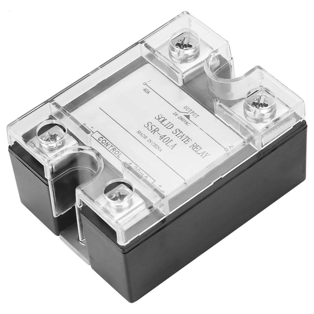 Famus SSR-40LA 40A Solid State Relay Module for Industrial Automation ...