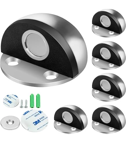 Amortiguador De Goma GN 351-25-20-M6-EE-55, 10 Unidades, Diámetro 25 Mm, Rosca M6, Caucho Natural Shore 55, Acero Galvanizado