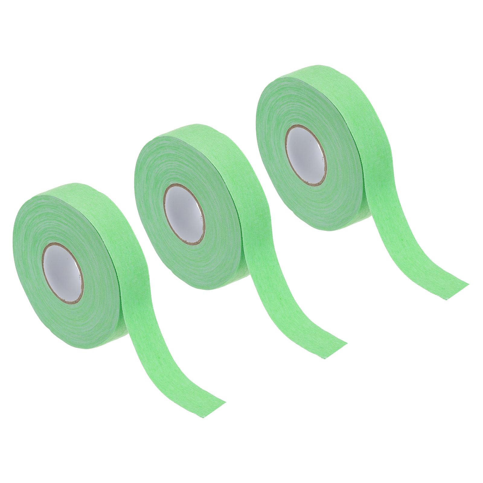 PATIKIL Hockey Tape 1" X27 Yard, 3 Pack Multipurpose Grip Protector for Hockey Stick Blade Baseball Bat, Green