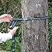 Be In Nature XL Hammock Straps – Tree Straps – 20 Feet Long – 42 Loops – Support 500 Pounds (Black)