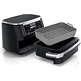 Air Fryer Silicone Liners for Ninja DZ071/DZ071C 7QT MegaZone/Ninja Toaster Oven SP151/DT501/DT551, Reusable Replacement Baki