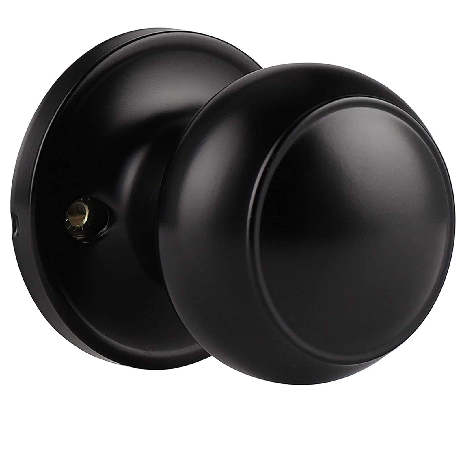 1 Pack Probrico Cove Black Dummy Door Handle Bedroom Interior Door Knob Stainless Steel