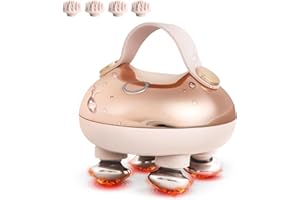 arboleaf Heated Scalp Massager Head Massager Scalp Stress Relax Hair Massager with Heat Cordless Kneading Massage Cat Massager, Gift for Mom Dad