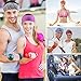 Running Headband Sweat Instant Absorbent Head bands for Women Men, Non Slip Yoga Sweat Headbands for Men women Sports hair band Gym Yoga Crossfit Workout Mens Hair Accessories (Headbands Color A)