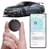 GPS Tracker for Vehicles Work with Built-in APP (Compatible with Android Device),Mini Car Tracker Tag With Magnet Global Coverage,Hidden Car Locator Device, No Monthly Fee or Subscription, No SIM Card