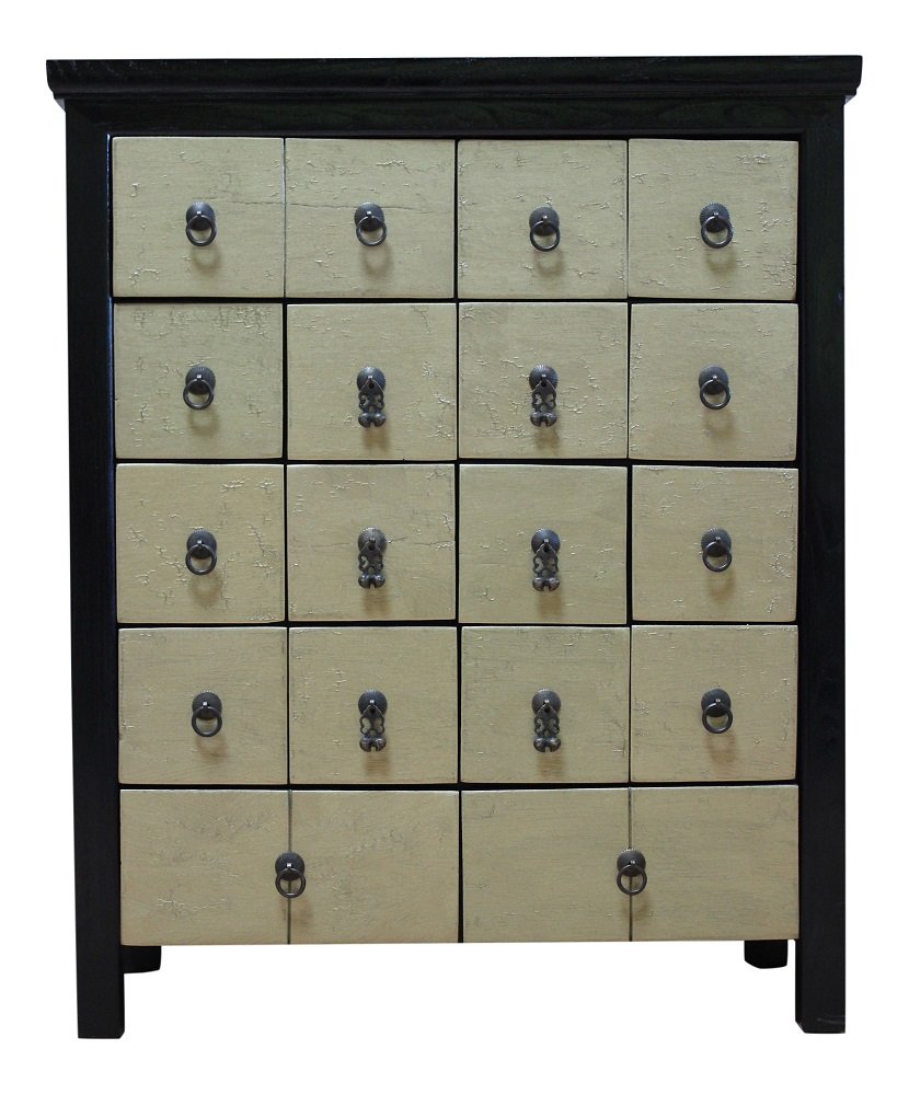 Asien Lifestyle Sideboard Chest Of Drawers Apothecary Cabinet