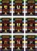 1994 Fleer Marvel Universe Series-V New Complete 9-Card Rainbow Border Power Blast Chase Set