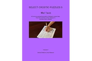 Mel Taub's Select Crostic Puzzles Volume 5