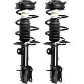 Peforway 2Pc Complete Struts &amp; Shocks Fit for Nissan Sentra 1.8L 2014-2019 | Shock Absorber Replacement, Front Pair Struts, OE 172947 172948