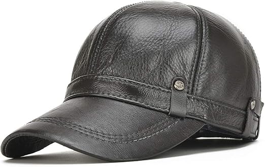 outdoor leather hats