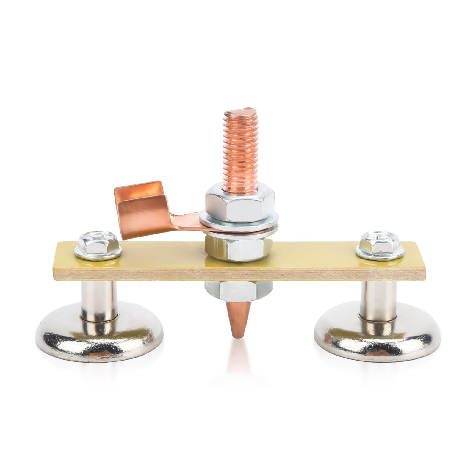 Welding Head Welding Magnet Double Head Magnetic Welding Support Ground Clamp for Mechanical Maintenance