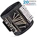 Ginmic Magnetic Wristband, Tool Belt, with 20 Strong Magnets for Holding Screws, Nails, Drill, Bits, Best Unique Gift for Men, Women, DIY Handyman, Carpenters, Father/Dad, Husband, Boyfriend, Women