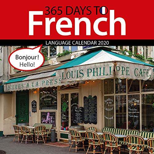 365 Days to French 2020 Wall Calendar by