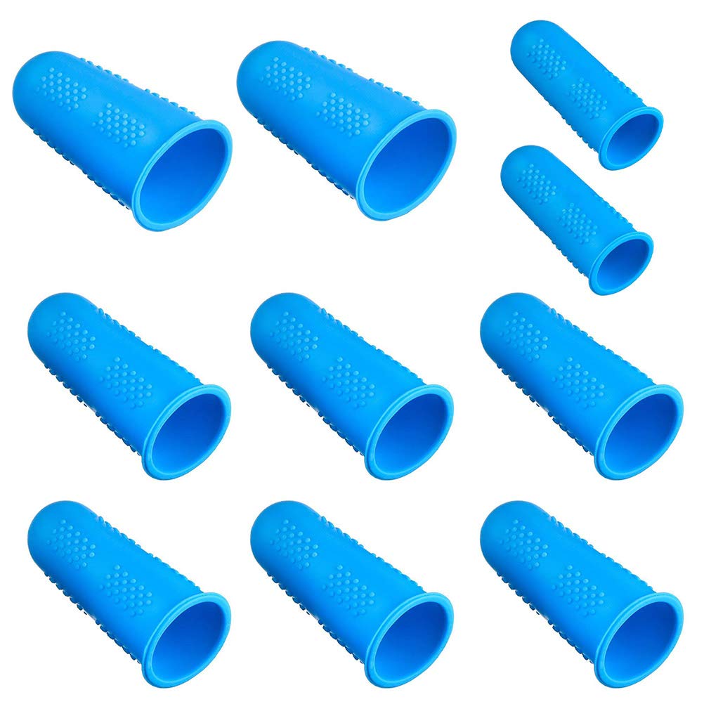 Artibetter 10pcs Thermal Insulation Finger Cots Fingertip Covers Household Tools