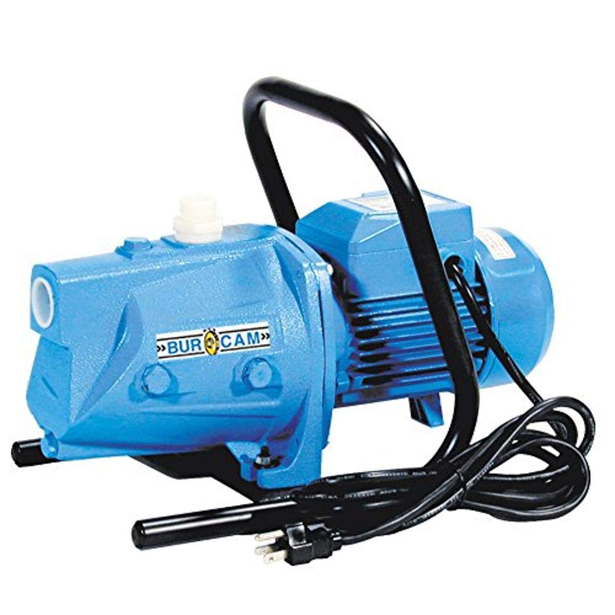 BurCam 506120S S.W. Cast Iron Sprinkler Jet Pump, 1/2 Hp, 115V/230V