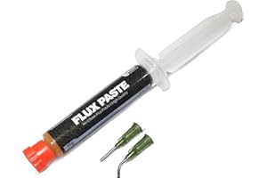 QUIMTECH Solder Flux Syringe (10 g.) I Solder Paste I Soldering Flux I Electrical Solder I No Clean Flux Paste I Rosin Flux I Soldering Flux for Electronics I Lead Free Solder Paste I Flux for Soldering I PCB