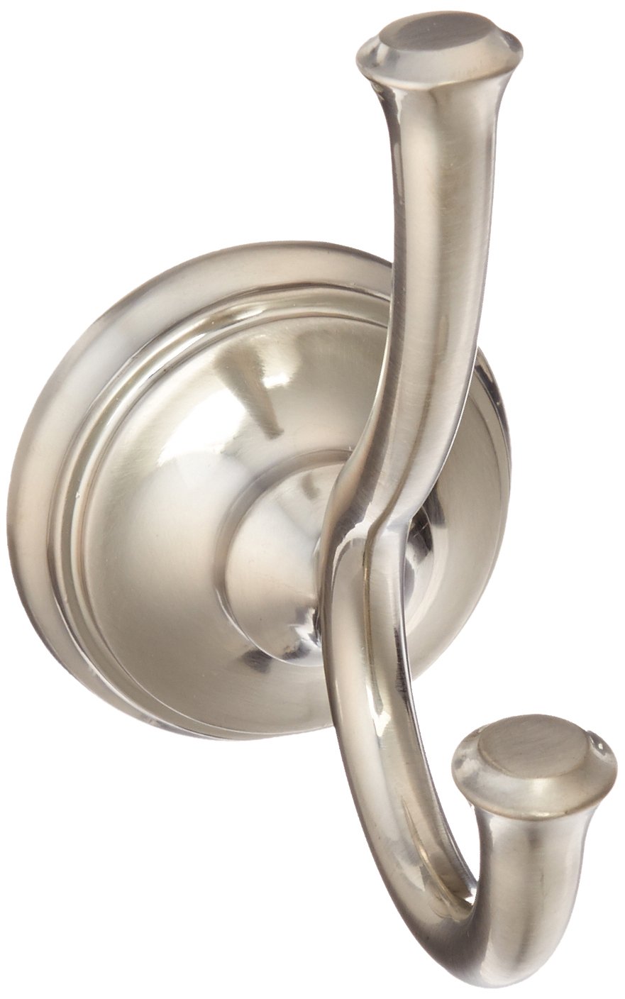 Delta Faucet 79735SS Cassidy Double Robe Hook, Brilliance Stainless
