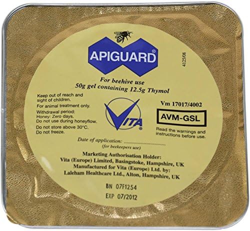 American Bee Supply Apiguard – Single Pack – Mite Treatment
