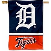 Detroit Double Sided House Flag