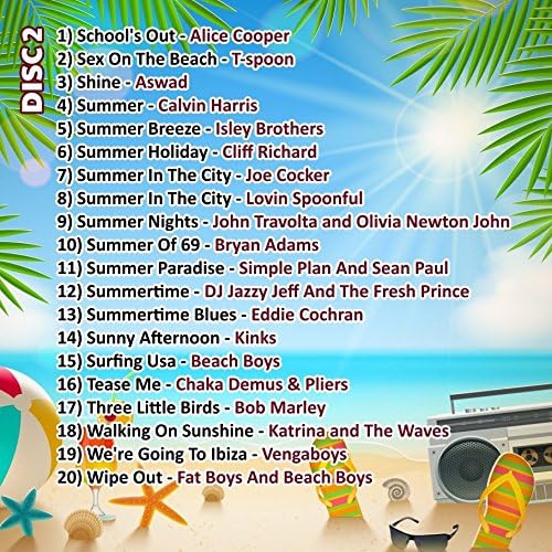 Mr Entertainer Big Karaoke Hits of Summer Party- Double CD+G (CDG) Pack. 40 Top Summer/Holiday/Happy Songs - Image 5