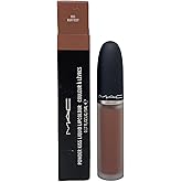 MAC Cosmetics Powder Kiss Liquid Lipcolour - 953 Buffiest (Midtone nudey pink) .17 oz / 5 ml