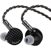 Linsoul 7Hz Timeless II Upgraded 14.5mm Planar Magnetic Driver IEM | in Ear Monitor, Wired Earbuds, with Tunable Nozzle and 7N OCC IEM Cable for Musician Audiophile
