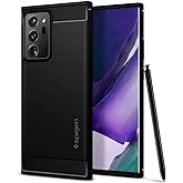 Spigen Rugged Armor Designed for Samsung Galaxy Note 20 Ultra 5G Case (2020) - Matte Black