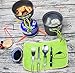 Bisgear 12pcs Camping Cookware Stove Canister Stand Tripod Folding Spork Wine Opener Carabiner Set (TM) Outdoor Camping Hiking Backpacking Non-Stick Cooking Non-Stick Picnic Knife Spoon Dishcloththumb 2