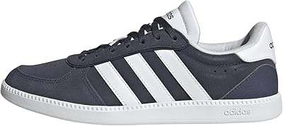 Adidas Damen BREAKNET Sleek Shoes, Shadow Navy/FTWR White/core Black, 39 1/3 EU