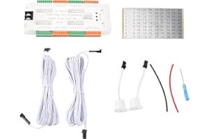 LICAEVEY LED Stair Light Controller, 32 Channel Motion Sensor Stairway Lighting with 4 Speed Levels, DC12V-24V Automatic Step