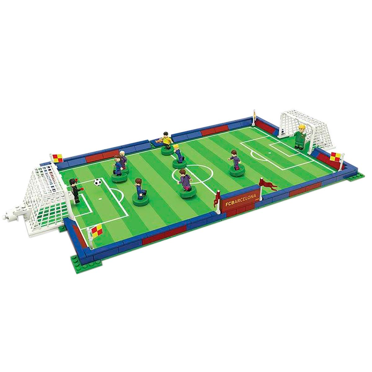 Nanostars FCB – Stadium with 9 Figures, 250 Pieces (Giochi Preziosi NAN11010)