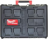Milwaukee Weatherproof Packout Toolbox Black Red view 2