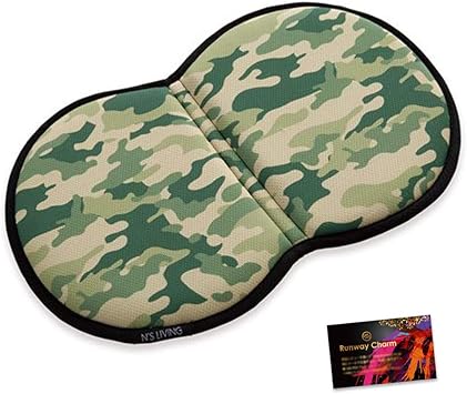 Amazon どこでもマルチクッション 軽量 折りたたみ 32 5cm 1人用 シングル チェアクッション 低反発 ゲルクッション レジャーマット レジャーシート キャンプマット アウトドアマット 座布団 Rcステッカー付き グリーン Neighbor Clown チェア