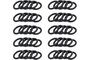 MEFONKOU O-Rings 3-3/4" GI Joe Cobra Replacement for G.I. Joe Action Figure Waist Band Professor Foam (50/Pack)