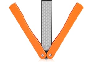 400/600# Sharpening Stone Outdoor Camping Folding Double-Sided Whetstone Stones Sharpening Tool(01)